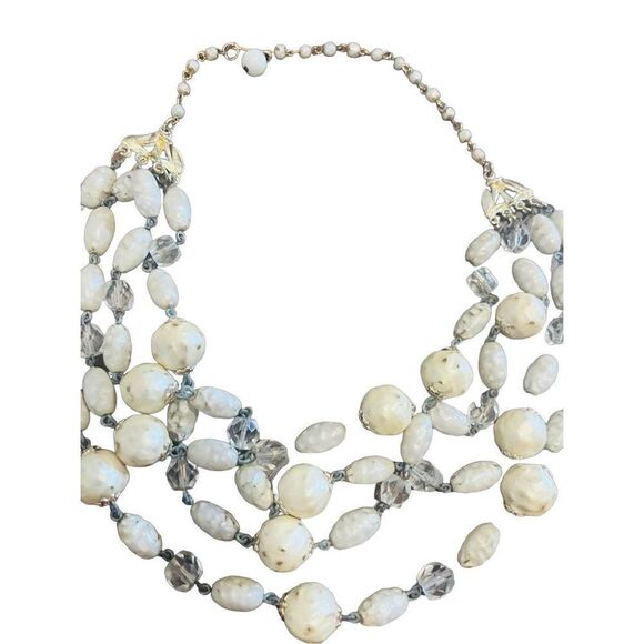 Necklace 4 straps stone for sale - Picture 2 of 9